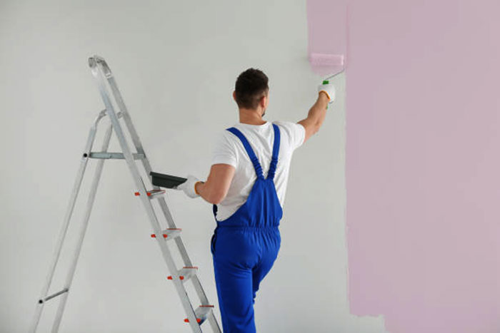 покраска стен масляной краской