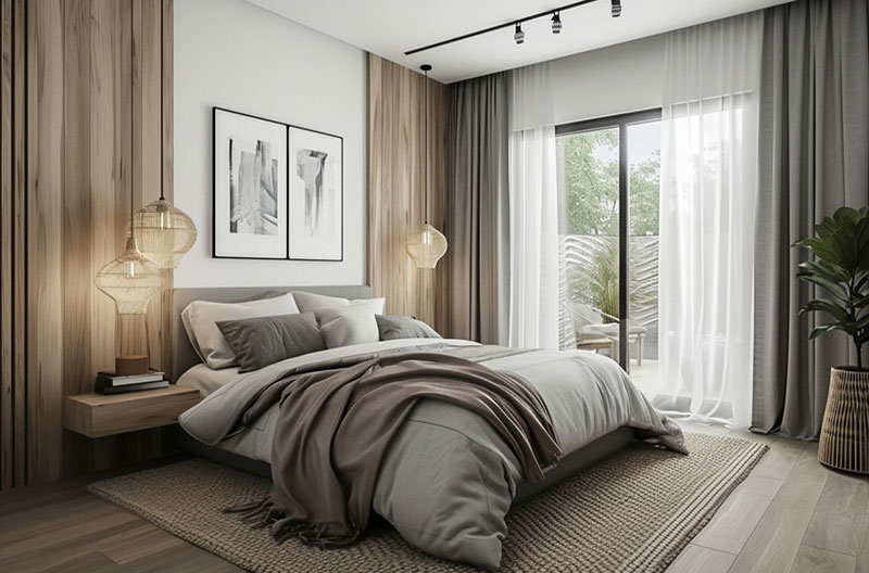 спальня дизайн современный минимализм фото интерьера